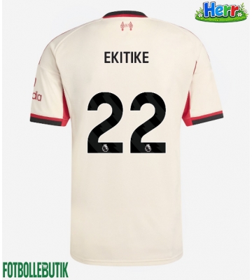 Liverpool Hugo Ekitike #22 Bortatröja 2025-26 Kortärmad